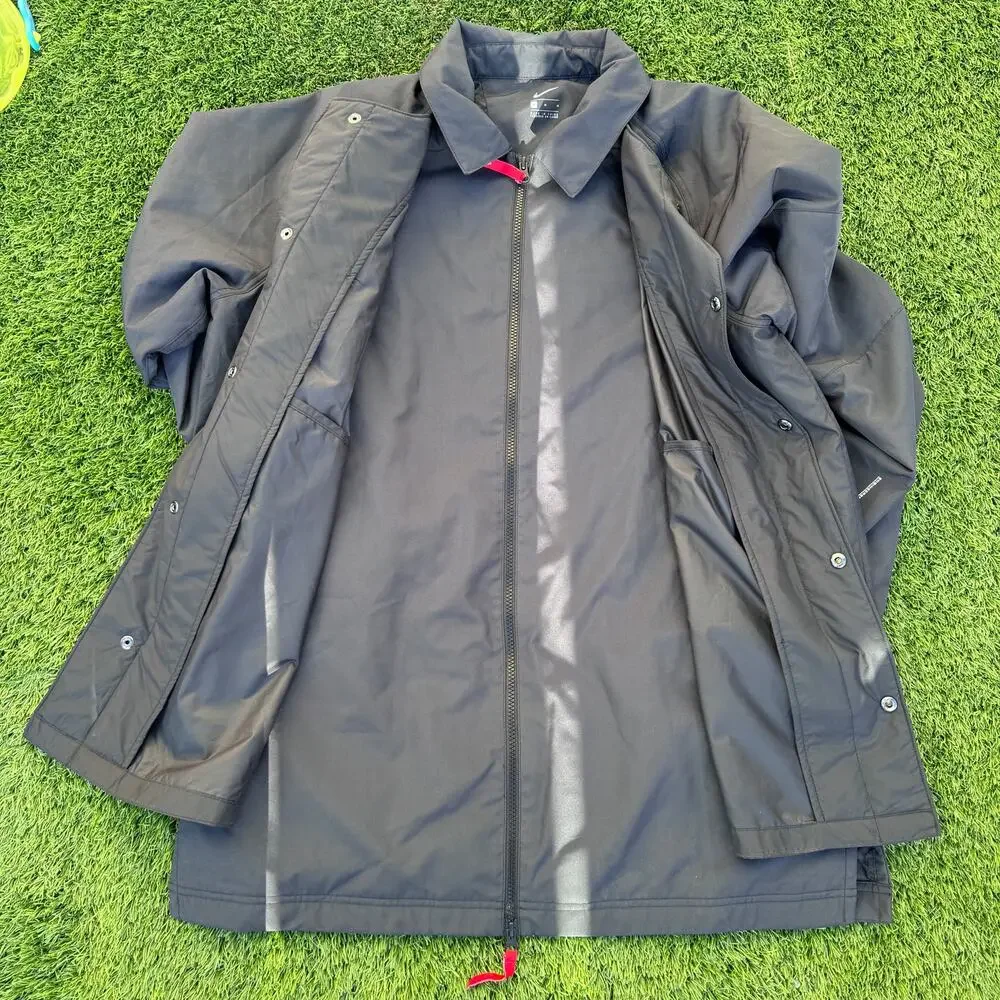 Nike Kyrie Protect Loose Fit Basketball‎ Jacket BV9299-010 Black Mens Size M